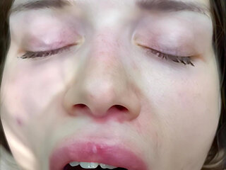 Cumshot in Mouth Slow Motion 60 Fps