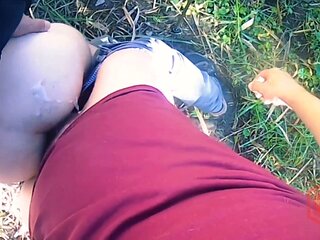 College lad explores his queer side in hardcore outdoor sessions