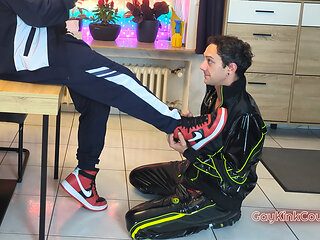 Waiting for my Master to Come Home After Gym