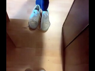 Good Morning, i know you love my nylon tights! on OF you&lsquo_ll see more of my sweaty soles #adidas #feet #fee ...