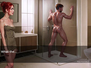 Stepsister Wants To Suck Stepbrother's Dick In Bathroom