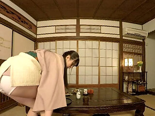 Whispers of Pleasure with a Ryokan Maid Who Cant Hide Her Desire