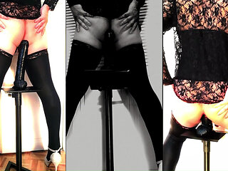 Sissyslut Gets Drilled By 15" BBC