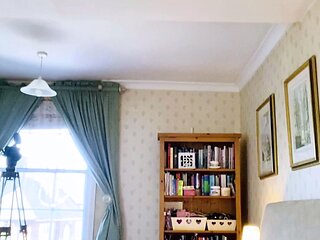 Sexy amateur blonde fingers and toys her wet pussy