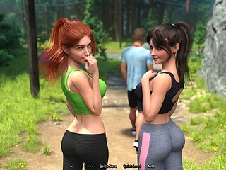 Summer Heat #02 - Sexy Roommates Want to Get Fucked so Hot - 3D Porn Game