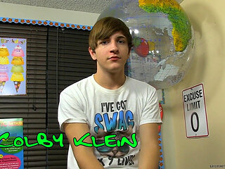 First Timer Colby on Set