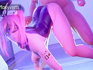 Car Toon In Usaginoka X2 Season Finale