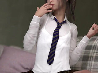 Stories of Rebecca 13 - Watching Porn With Landlord