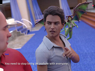 The Spellbook Corruption Route #10 - 3D Porn Gameplay - BBC and Stepbro Vs Stepsister