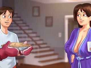 Summer saga with big boobed mommy in part 81 by MissKitty2K