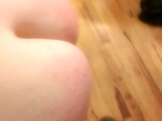 Spanking my wife ass red