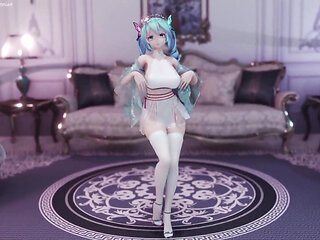 mmd (g)i-dle - Queencard Queen Fetish Uniforms Striptease Busty Jiggle