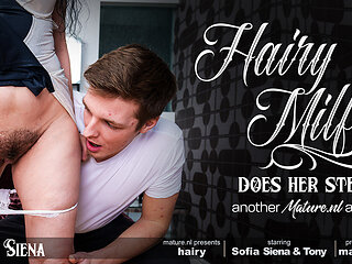 Toyboy Gets Seduced By His Horny Hairy Milf Stepmom Sofia Siena Into A Great Fuck Adventure