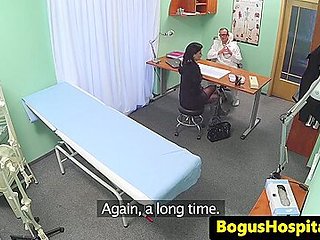 Hospital milf fucked by doctor on