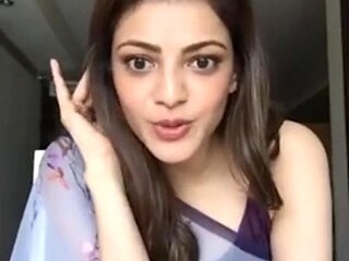 Indulge in Kajal Aggarwal's raw Indian charm with a sensual intimate reveal