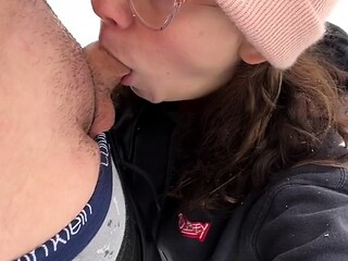 Hot amateur teen blowjob and facial HD video