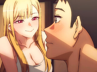 Marin and Gojo: From Sewing Needles to Tangled Sheets ( Parody )