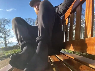 Outdoor Foot Worship