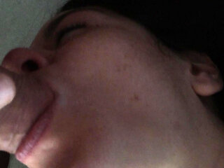 Over the Bed Blowjob