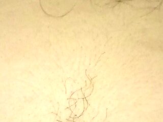 Hairy Pussy and Bellybutton