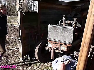 Egon Kowalski Pisses Before Hardcore Ride and Creampie with Cam Angel
