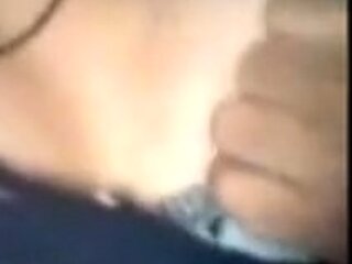Skinny Asian Girl on a Video Call