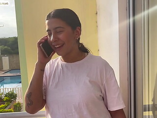 mi hermanastro me quitas las ganas que me deja mi novio - novia infiel de enorme culo