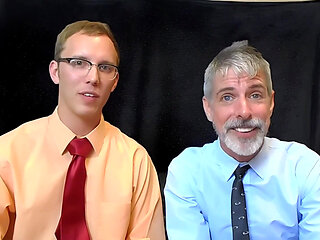 Giant Coworkers Give You Your Annual Peer Review