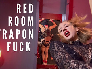 Red Room Strapon Fuck with Malinatrix