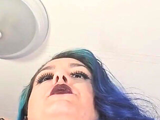 Surprised with a Guest Domme Takes Bi Encouragement to the Next Level: Suck Dick While Getting Pegged & Lightly Degraded