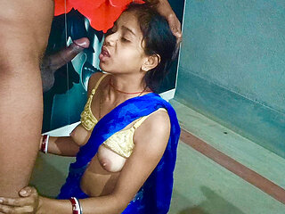 Village Bhabhi mera Desi Lund ko Chusa aur Fir apni gaand Chudai