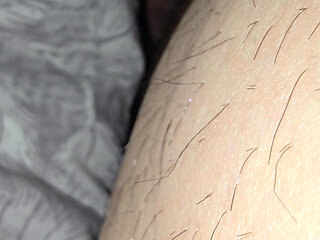 Step mom saw step son erection and handjob him hard to cum