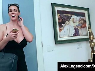 Alison Tyler Big Boobs Brunette Gets Fucked Hard By Alex Legend's Huge Cock