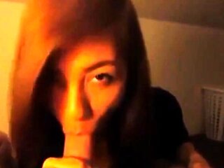 Amateur Asian GF Blowjob and Facial