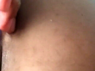 Pov doggy with huge dildo