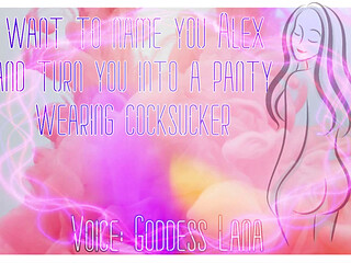 AUDIO ONLY - I want to name you Alex and turn you into a cocksucker
