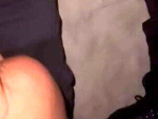 Public Dogging at Drive-In: Amateur Brunette Takes Two Cumshots in Mouth from Strangers