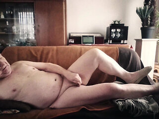 Perverted Chubby just jerking off