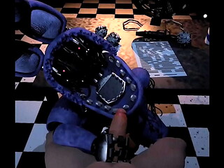 Withered bonnie jerking off nightguard