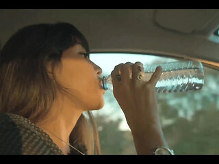 DaringKiara's Car Fingering Solo in Countryside - Amateur Asian Goddess Masturbates in 4K HD