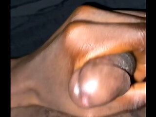 Teen jerks off and shoots a huge cum load all over himself