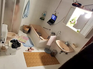 my b rother set spy cam and catch me masturbate in bath ?