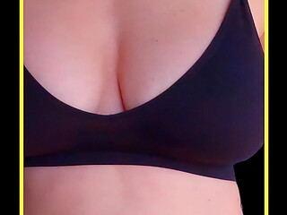 Wifey perfect in black sports bra