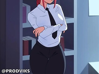 Makima cogida animation
