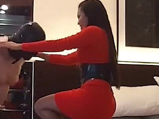 Bullbusting Slave by Asian Mistress