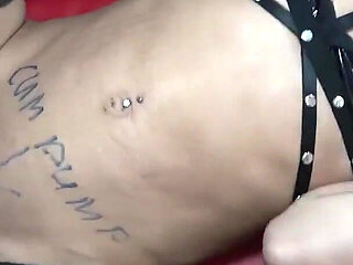 Skinny Ebony-girl Lia-amalia Gets Impregnated by Big Cocks at Creampie-gangbang