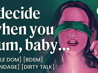 ASMR Audio Porn: Male Dom Fucks Submissive Girl Hard &ndash_ BDSM Bondage &amp_ Orgasm Control &ndash_ Erotic Audio Roleplay for Women