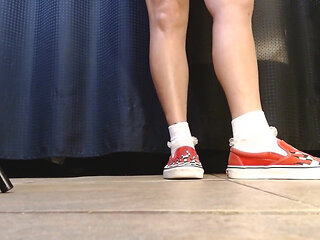 Ruffled White Socks Vans Flame Sneakers Shoeplay