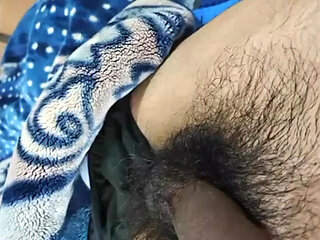 Masturbating big black cock for my girlfriend