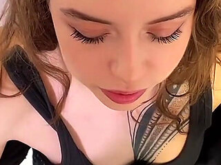 Too Deep - Tattooed 18yo Blonde Amateur Blowjob Rimming Interview